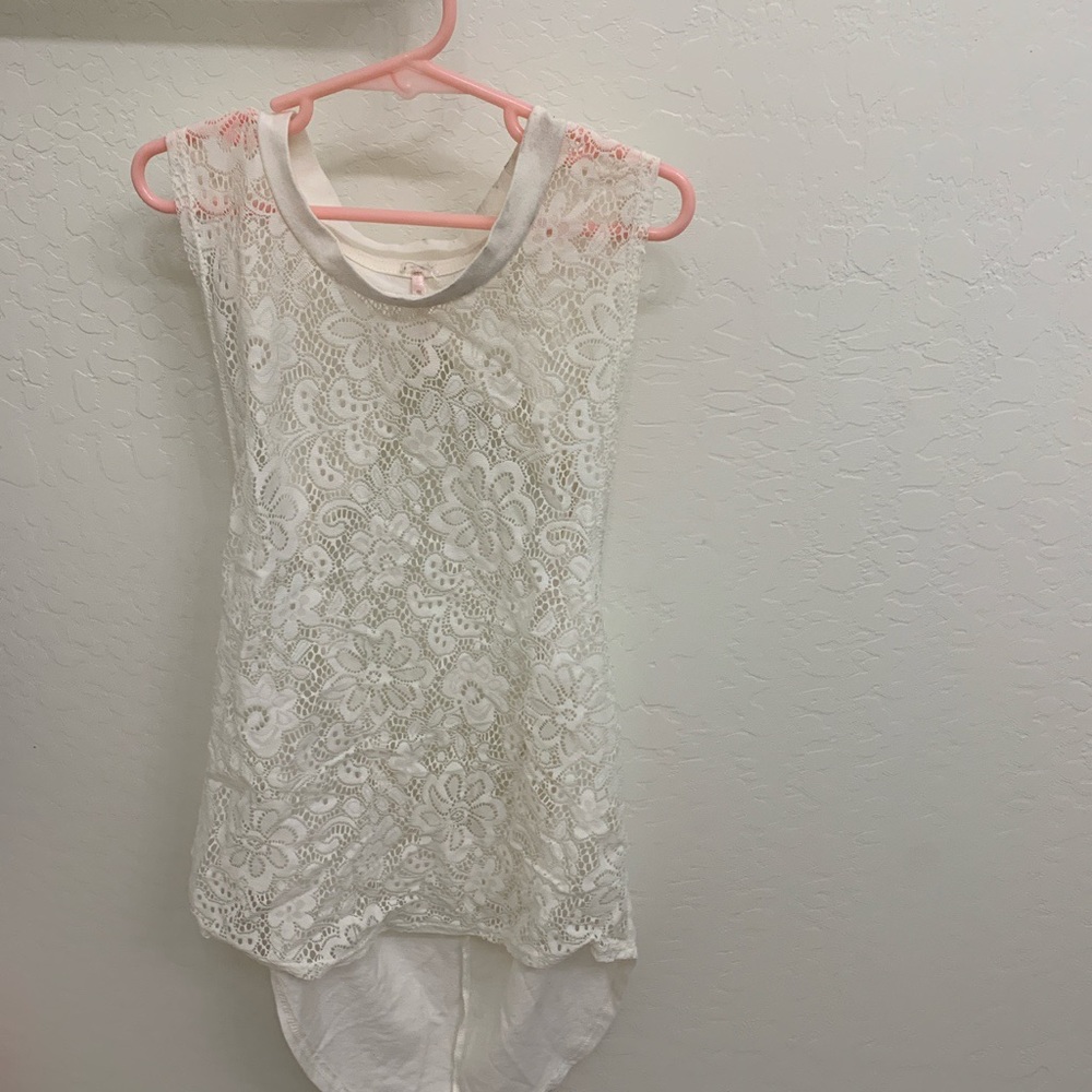 Lace coverup